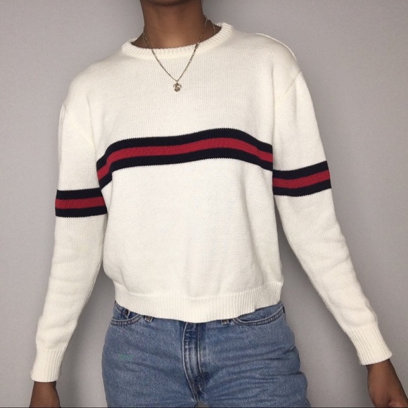 SOLD! Brandy Melville Bernadette Striped Sweater Knit - Picture 15 of 16
